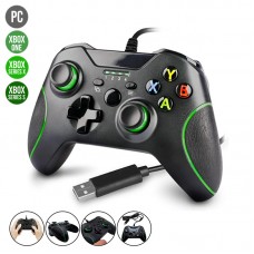 Controle com Fio Xbox One/XSS/XSX/PC - Preto